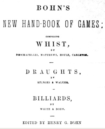 Bohn's Handbook